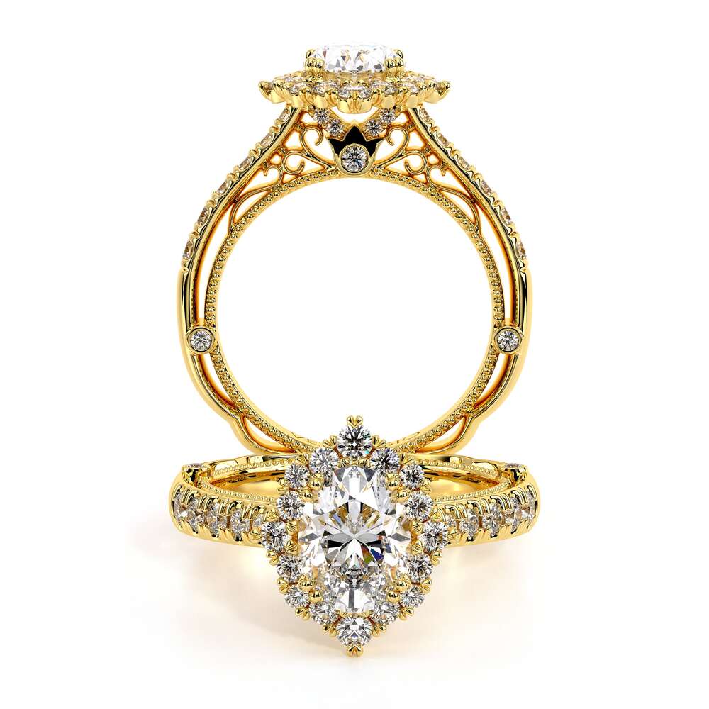 Verragio Halo Oval Engagement Ring