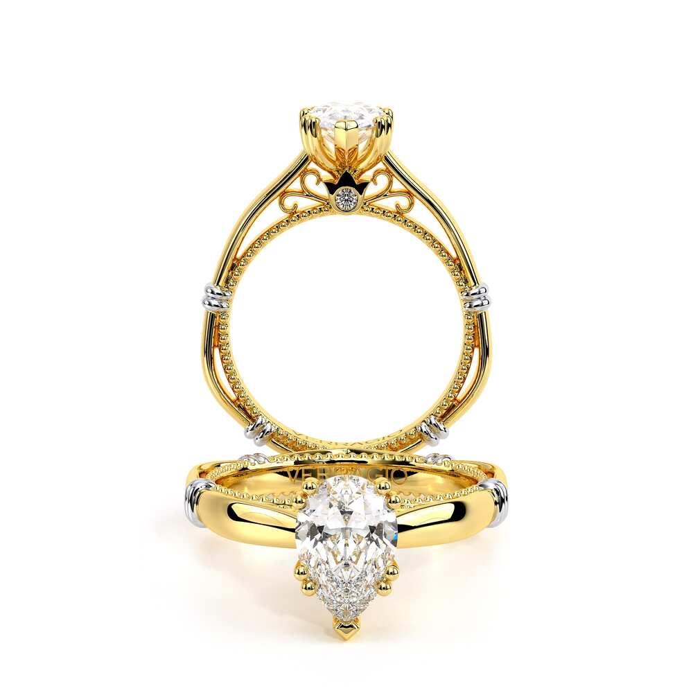 Verragio Solitaire Pear Engagement Ring