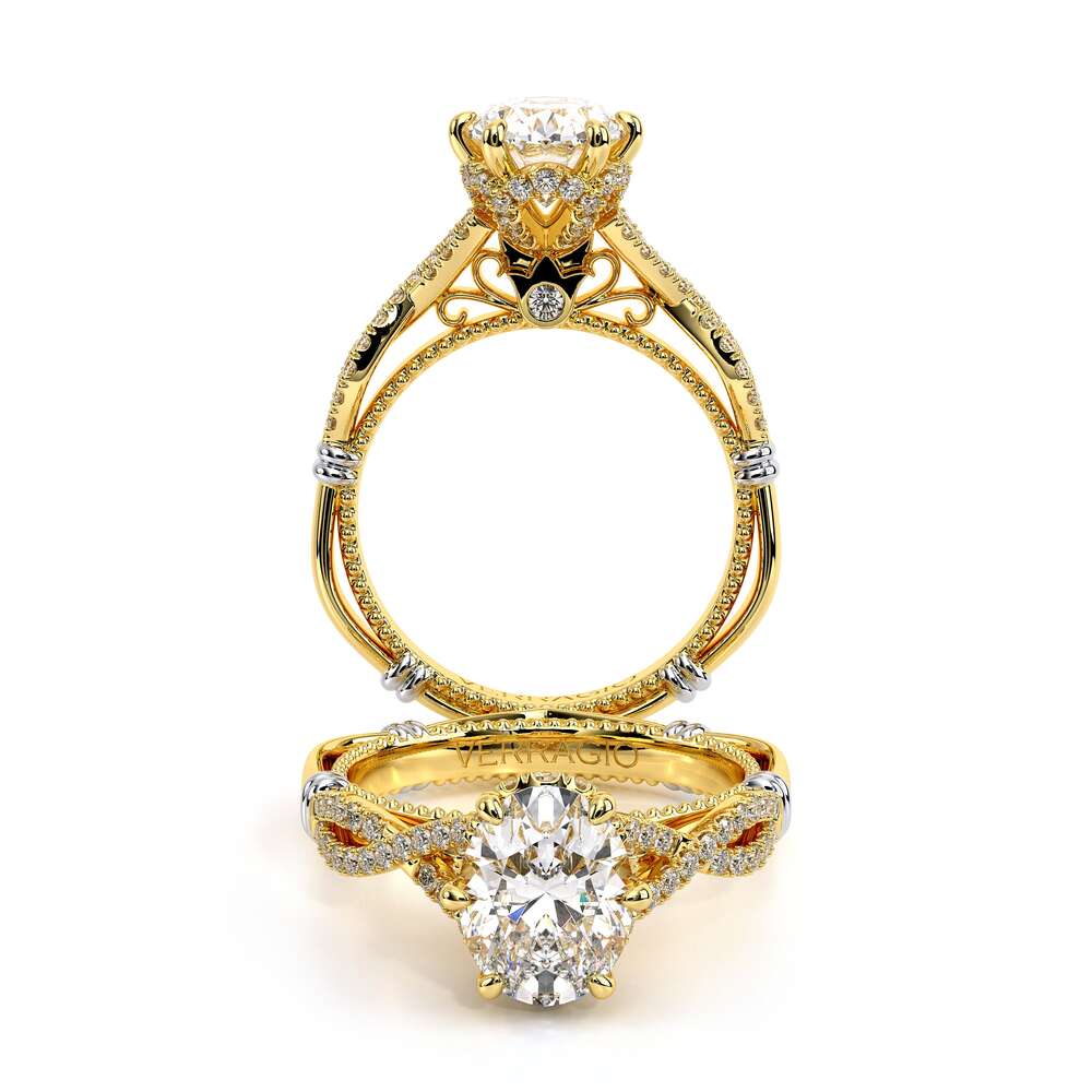 Verragio Halo Oval Engagement Ring