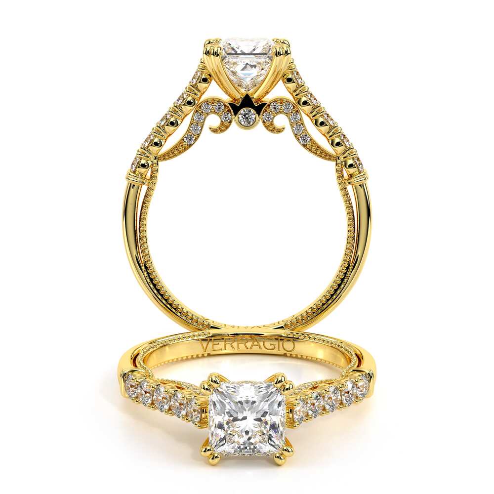 Verragio Pave Princess Engagement Ring