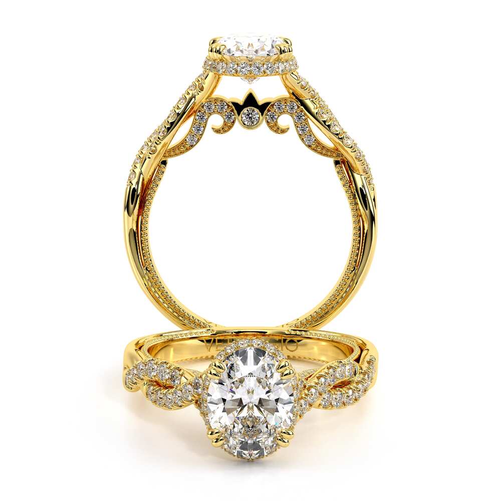 Verragio Halo Oval Engagement Ring