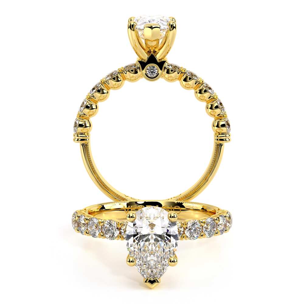 Verragio Solitaire Pear Engagement Ring