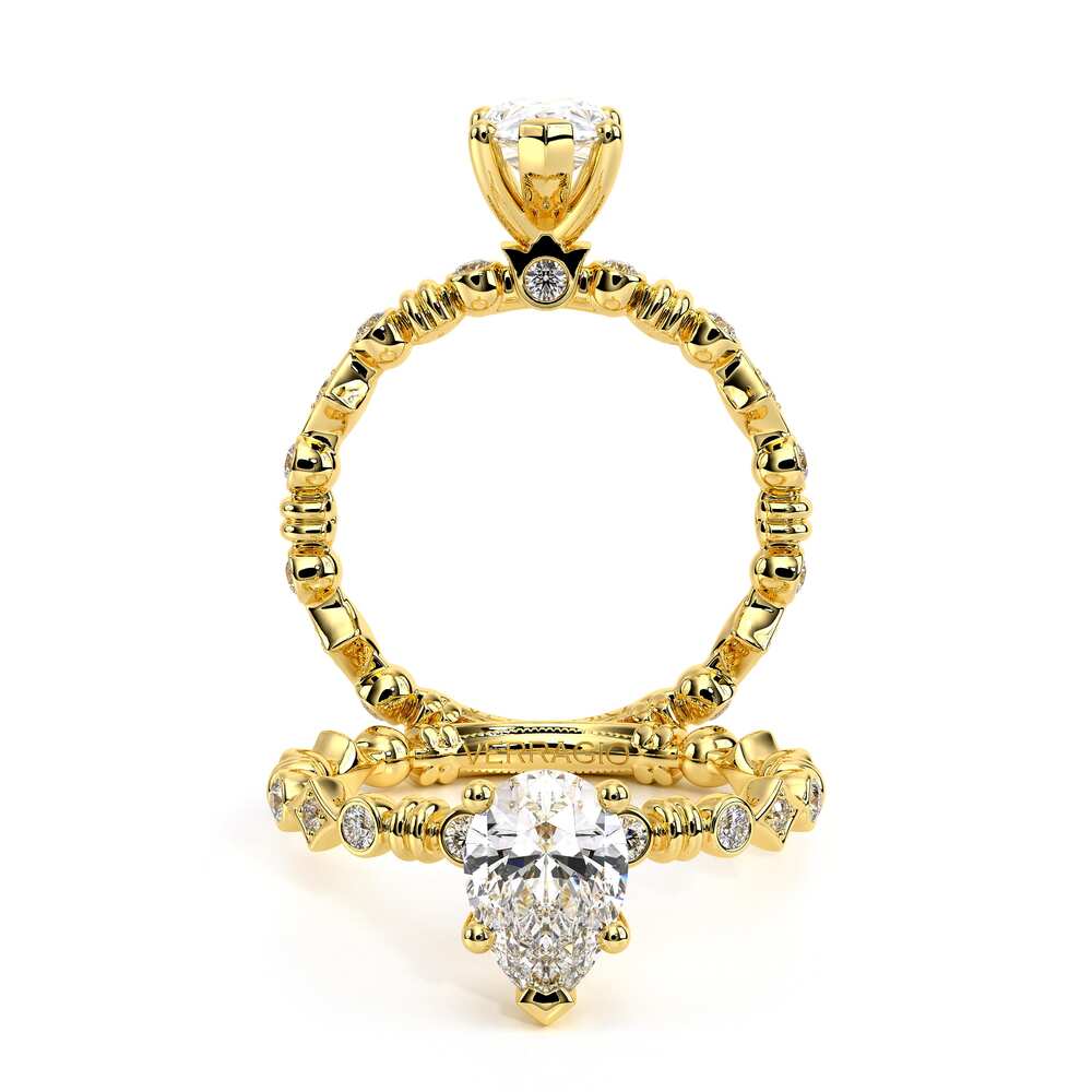 Verragio Solitaire Pear Engagement Ring