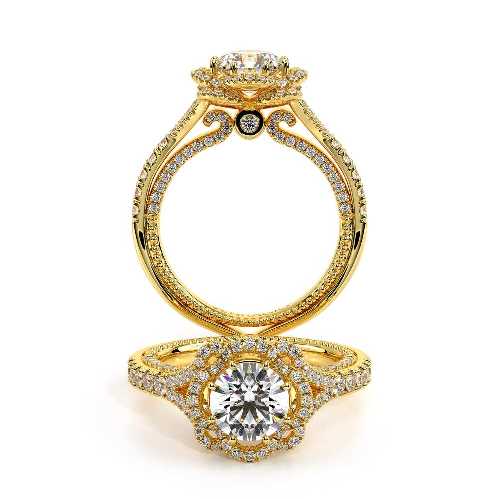 Verragio Halo Round Engagement Ring