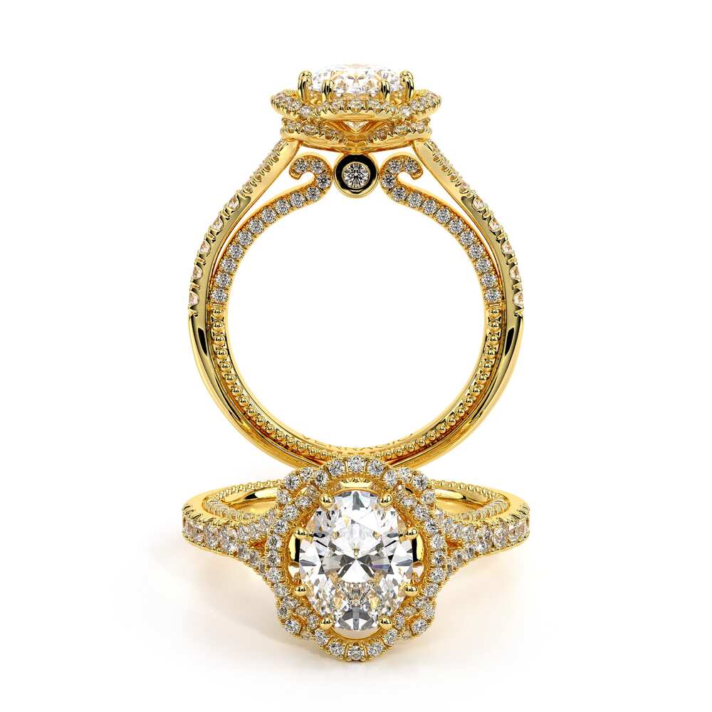 Verragio Halo Oval Engagement Ring