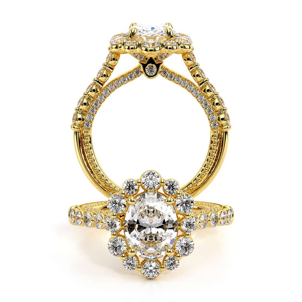 Verragio Halo Oval Engagement Ring