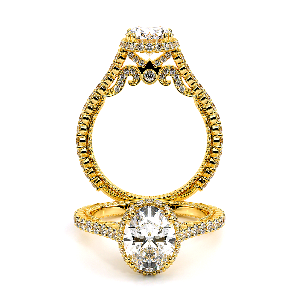 Verragio Halo Oval Engagement Ring