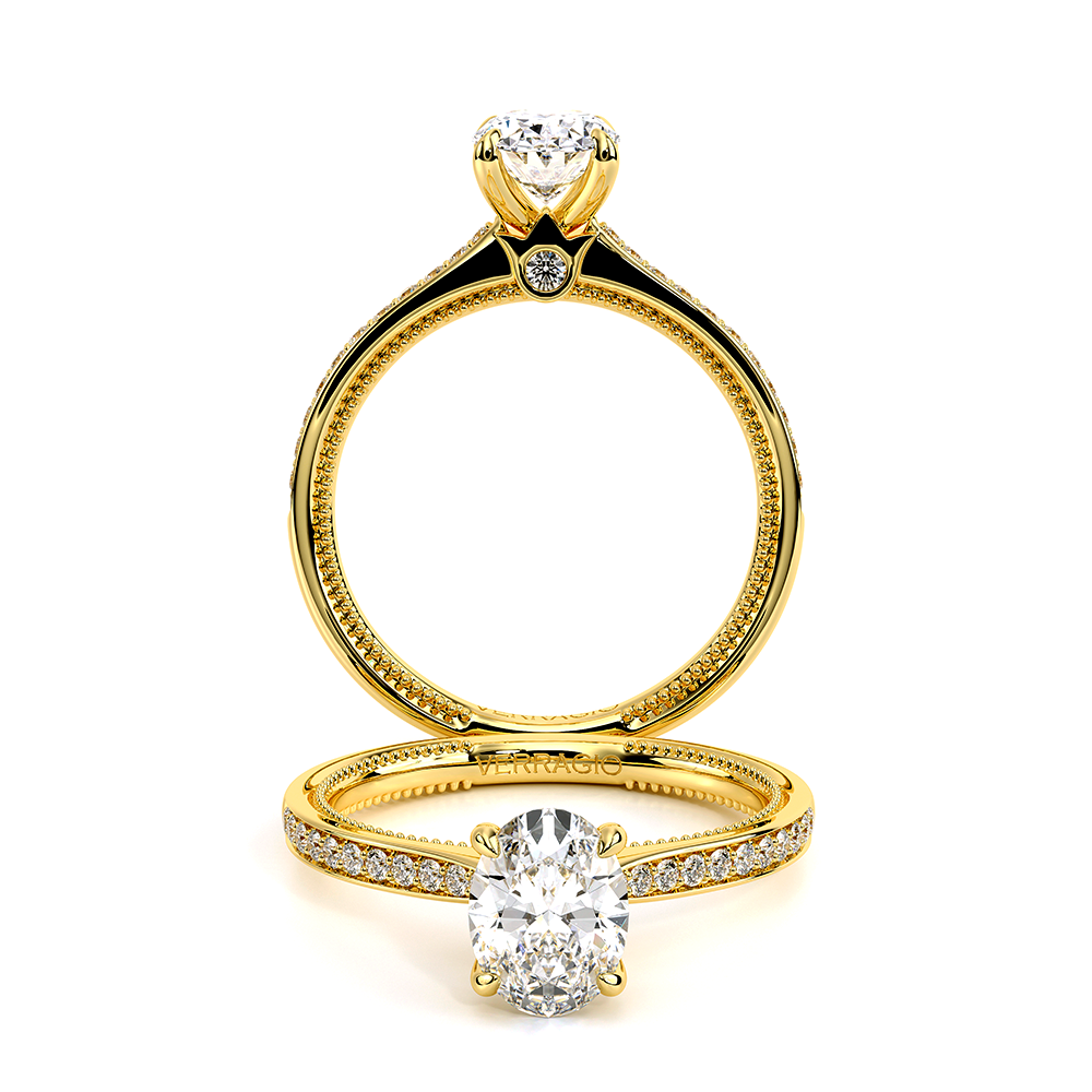 Verragio Solitaire Oval Engagement Ring