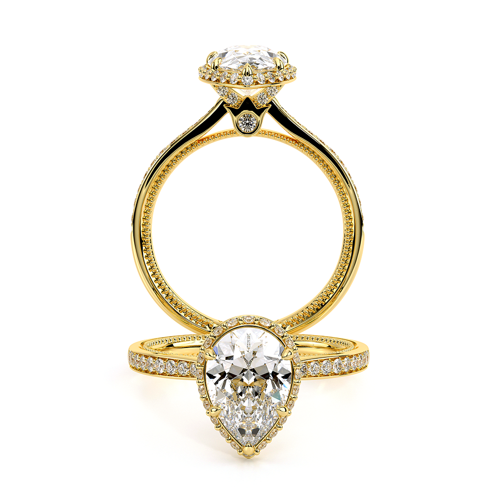 Verragio Solitaire Pear Engagement Ring