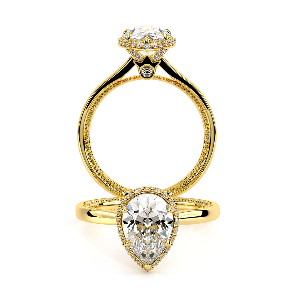 Verragio Solitaire Pear Engagement Ring