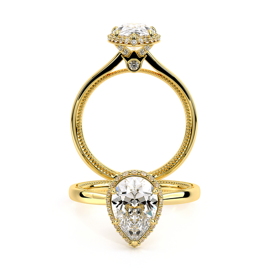 Verragio Solitaire Pear Engagement Ring