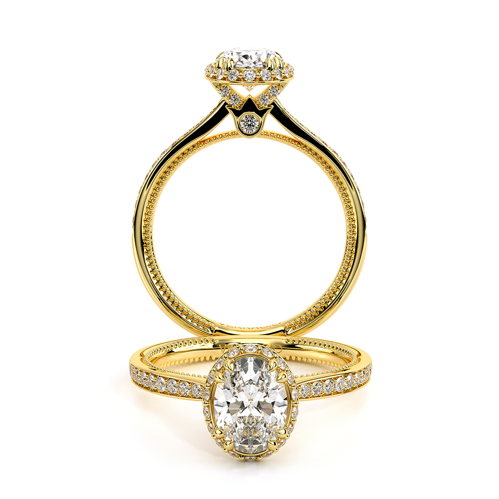 Verragio Solitaire Oval Engagement Ring