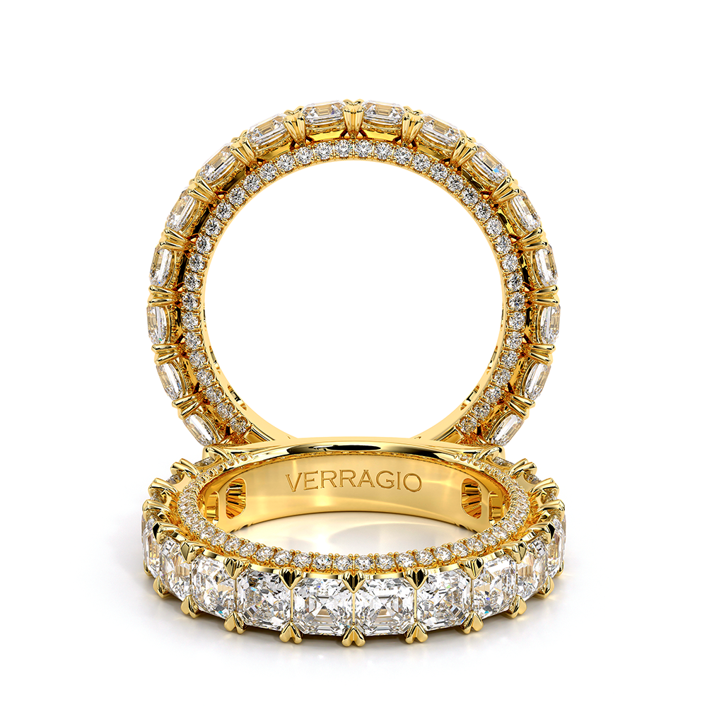 Verragio Asscher Wedding Band