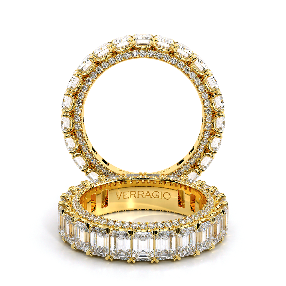 Verragio Emerald Wedding Band