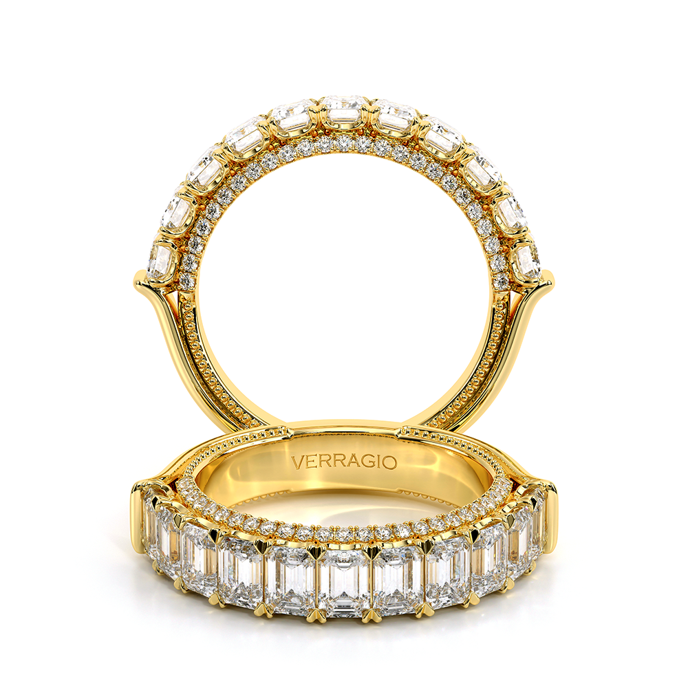 Verragio Emerald Wedding Band