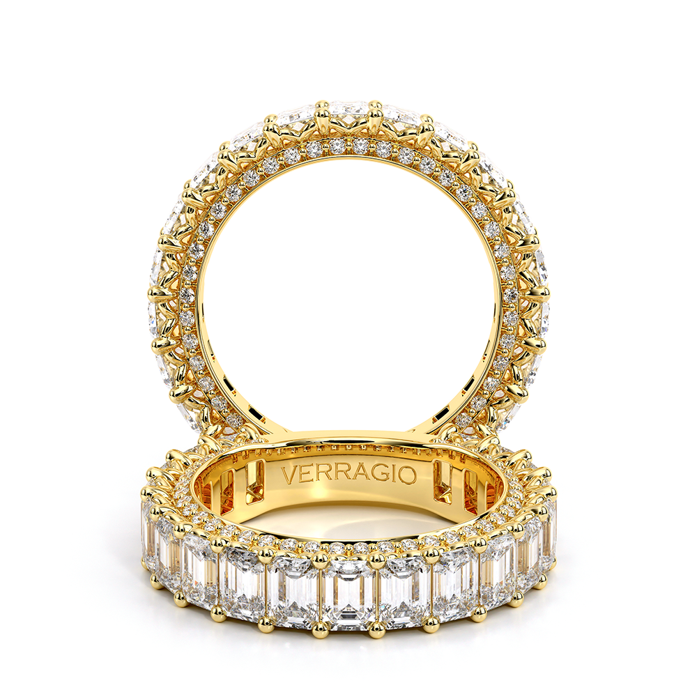 Verragio Emerald Wedding Band
