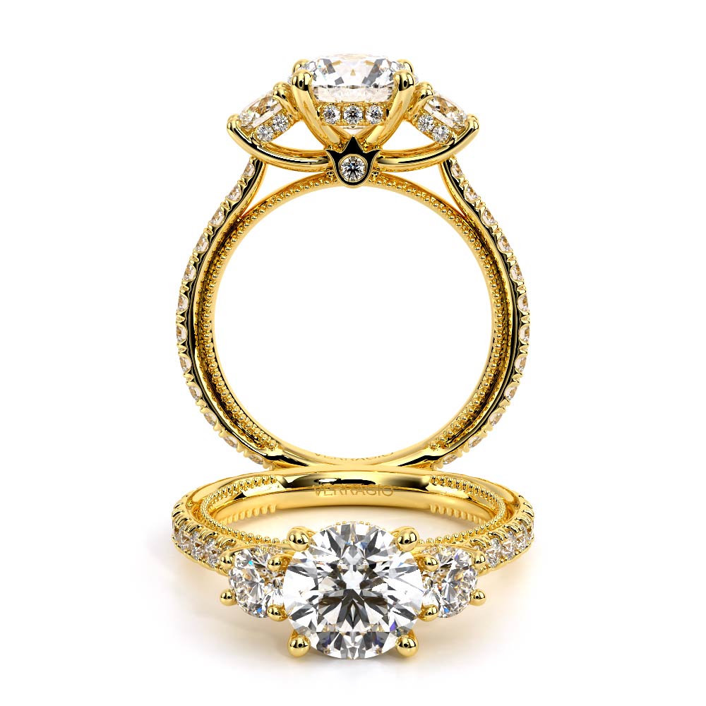 Verragio Round Engagement Ring