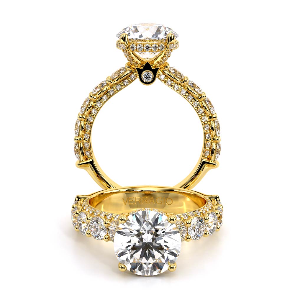 Verragio Pave Round Engagement Ring