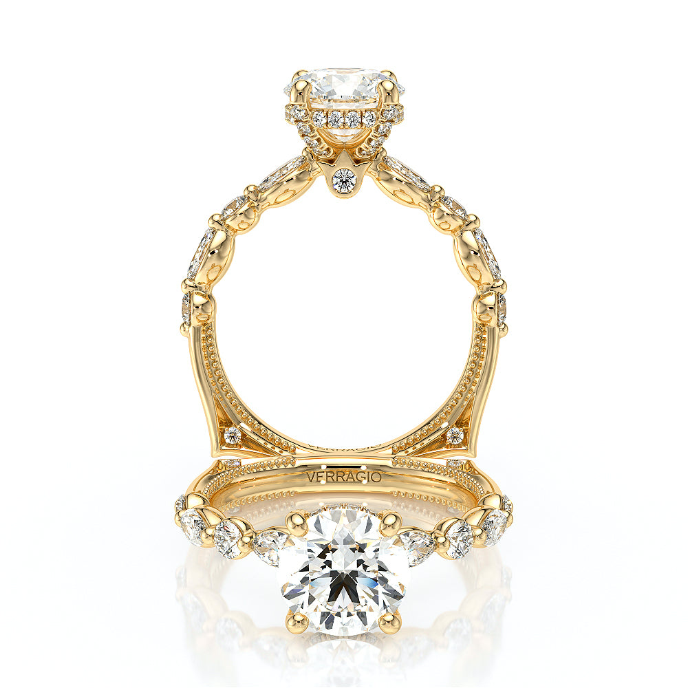 Verragio Halo Round Engagement Ring
