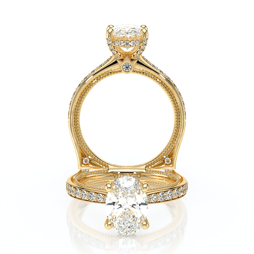 Verragio Halo Oval Engagement Ring