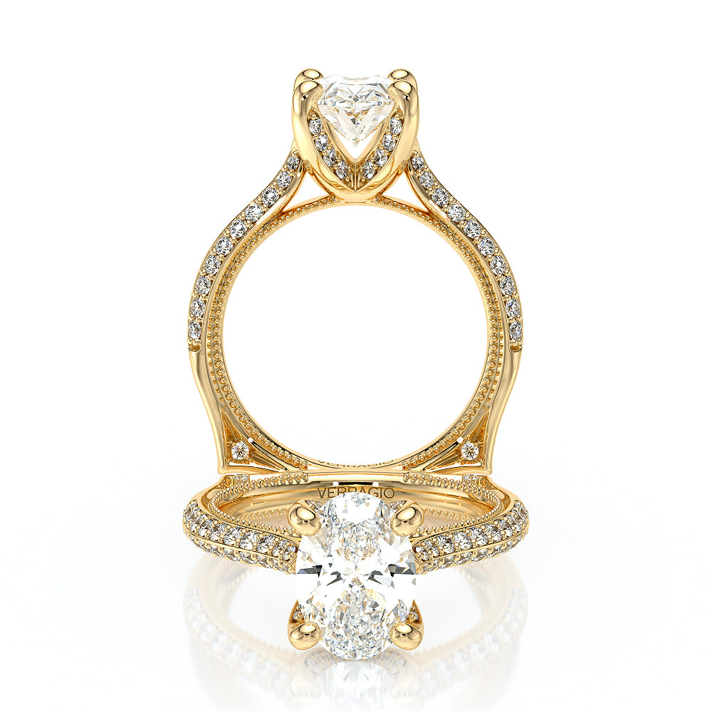 Verragio Halo Oval Engagement Ring