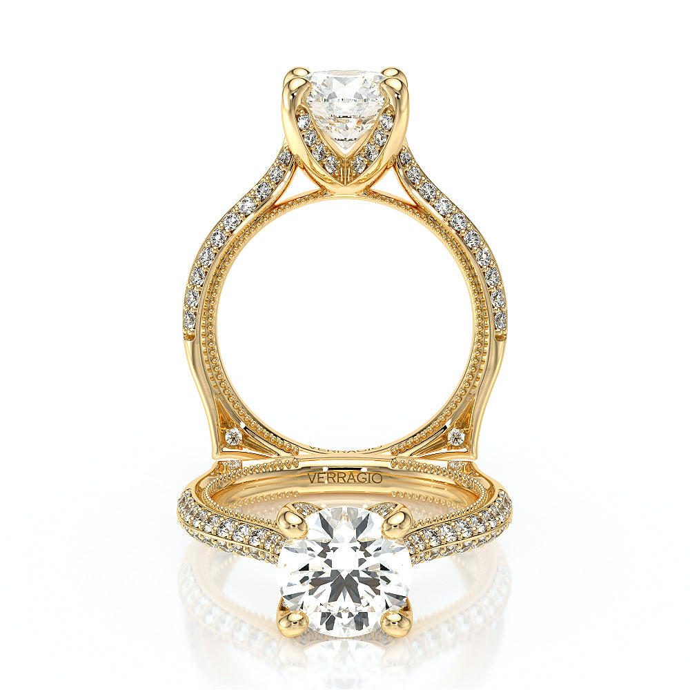 Verragio Halo Round Engagement Ring