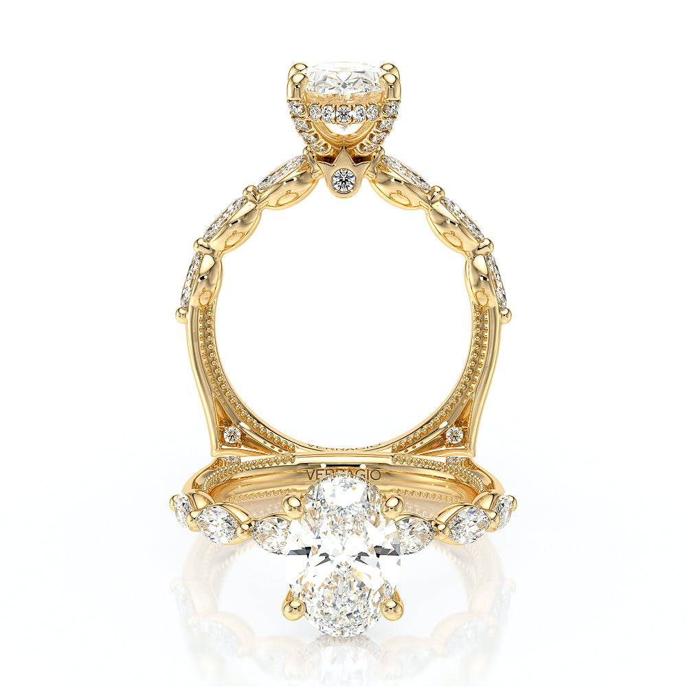 Verragio Halo Oval Engagement Ring