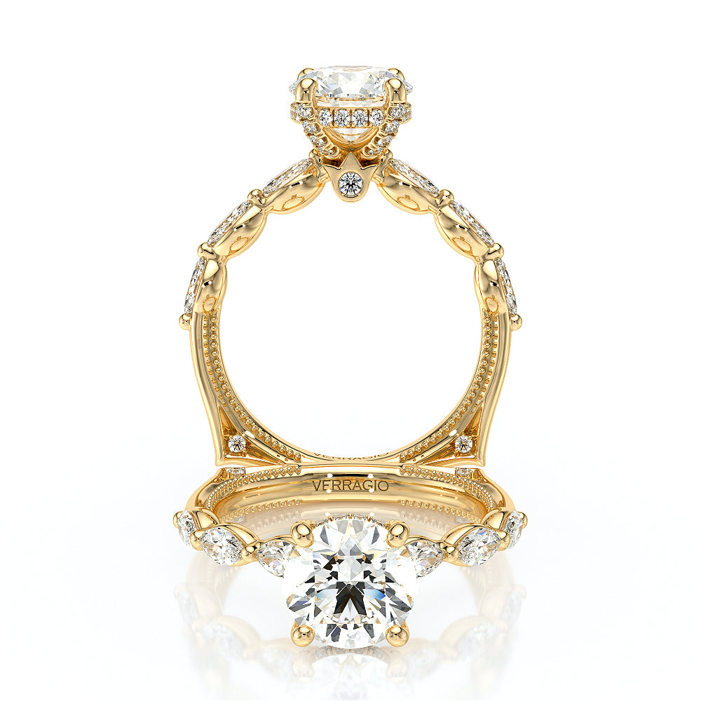 Verragio Halo Round Engagement Ring