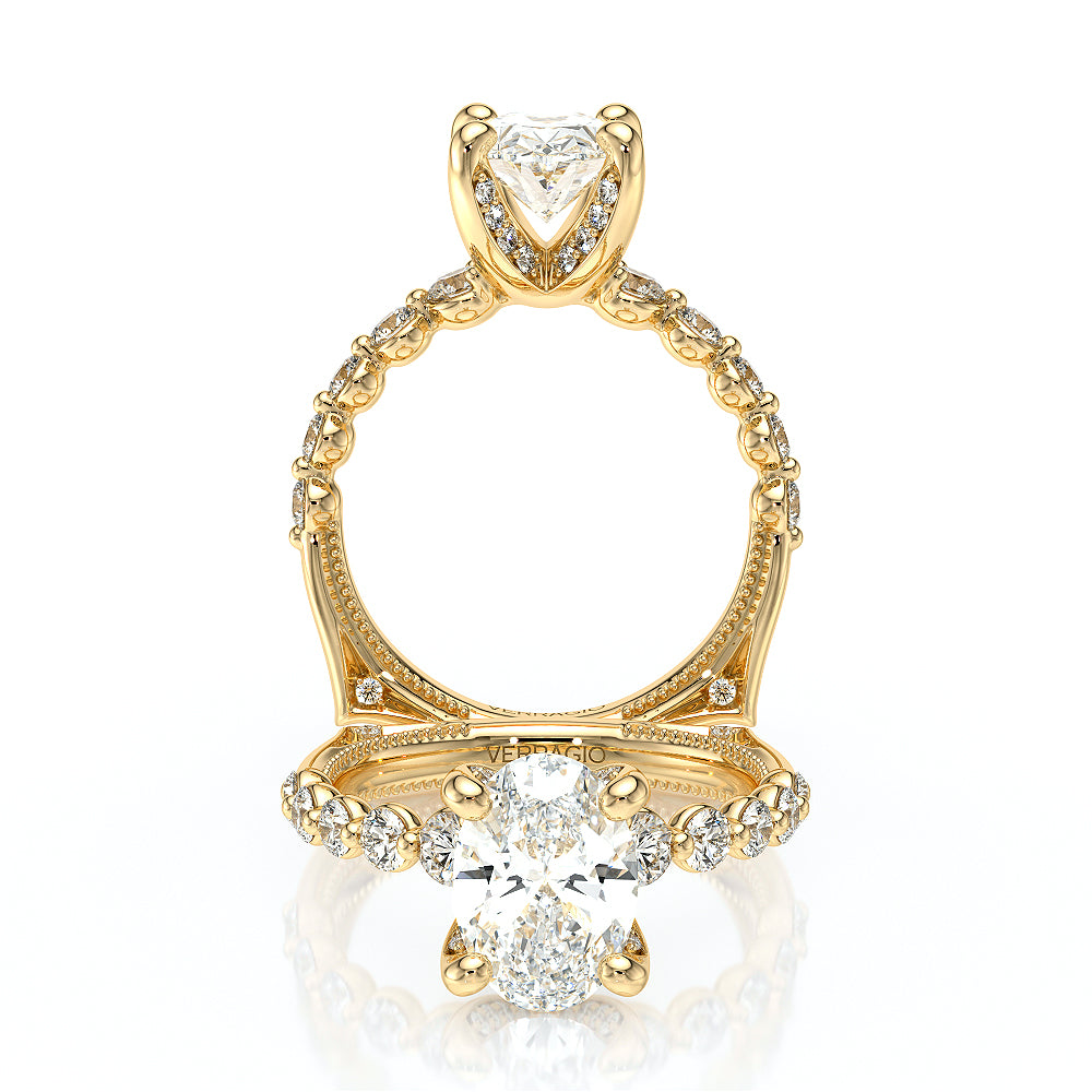 Verragio Halo Oval Engagement Ring