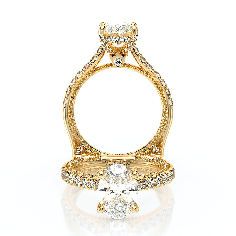 Verragio Halo Oval Engagement Ring