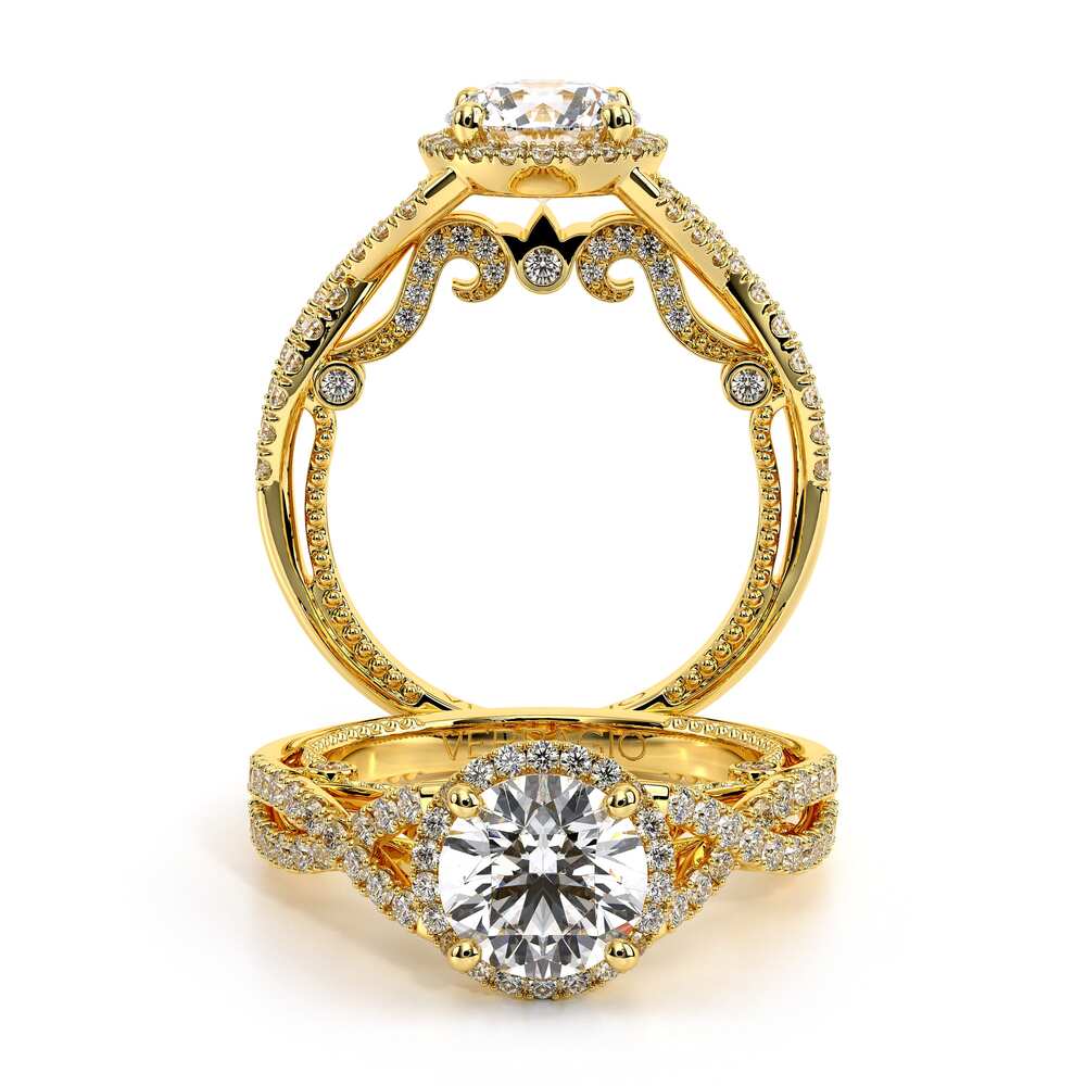 Verragio Halo Round Engagement Ring