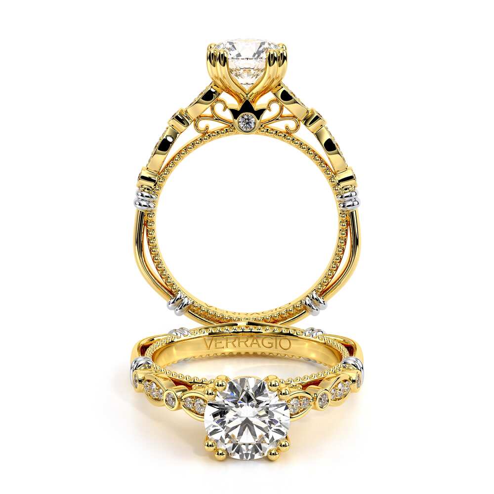Verragio Vintage Round Engagement Ring