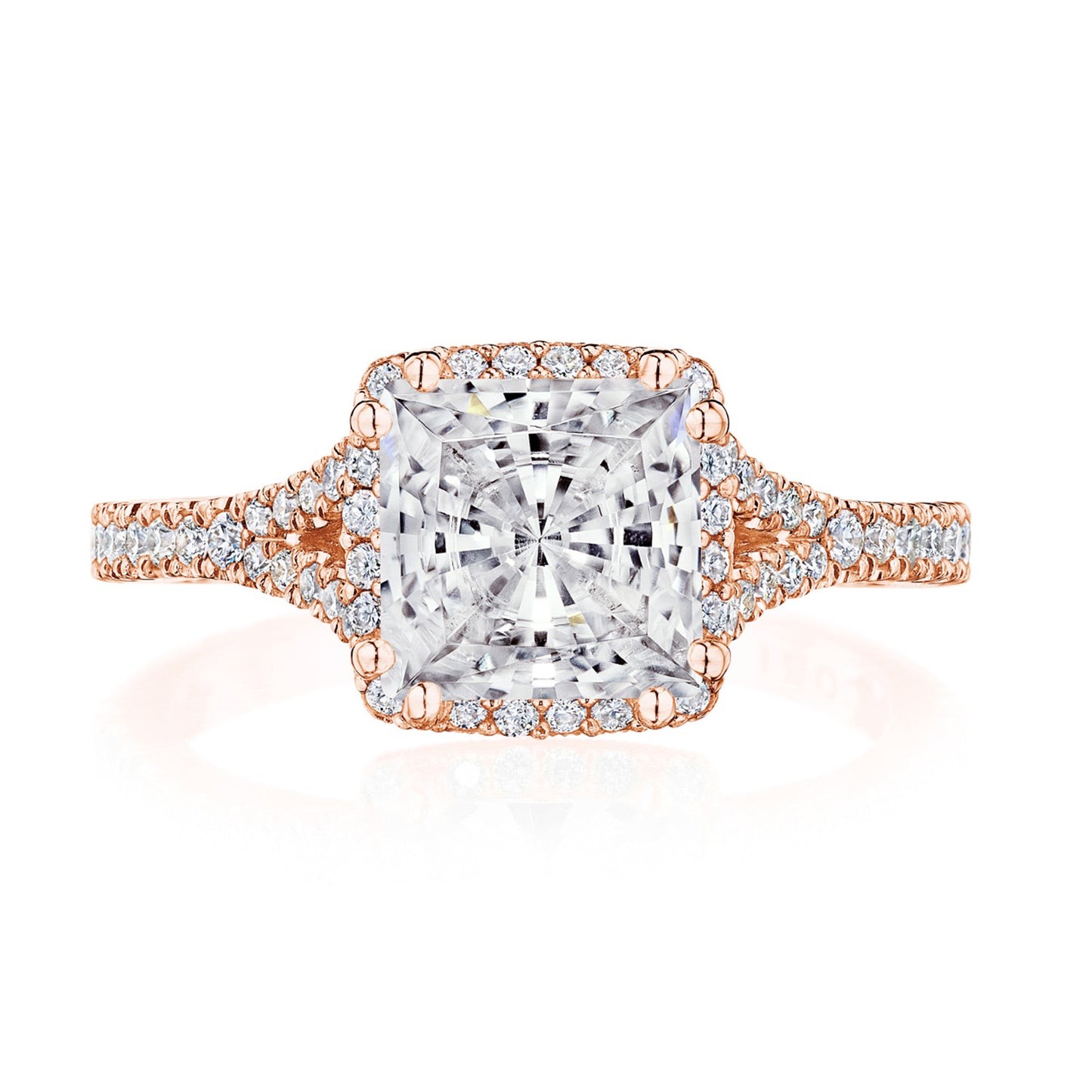 Princess Bloom Engagement Ring