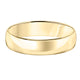 Goldman 14k Yellow Gold Men's 5mm High Polished Wedding Band