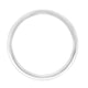 Goldman 14k White Gold Men's 7mm High Polished Wedding Band