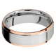Cobalt Chrome with Satin , Polish Finish and 14K Rose Gold Inlay