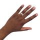 6MM Grey Tungsten Carbide Ring - Serrated Engraved 14K White Gold Insert with Round Edge