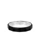 4MM Tungsten Carbide + 14K Gold Ring - Faceted Pattern 14K Gold Interior