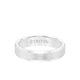 5MM Tungsten Carbide Ring - Brush Finish and Bevel Edge