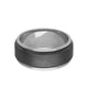 9MM Tantalum Ring - 14k Gold Inside Sleeve and Bright Edge