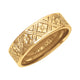 6MM Carved Wedding Band