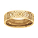 6MM Carved Wedding Band