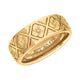 8MM Carved Wedding Band
