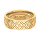 8MM Carved Wedding Band
