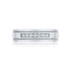 Tacori Platinum 6mm Sculpted Crescent Diamond Wedding Band