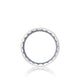 Tacori Sculpted Crescent Wedding Band Platinum & 18k Rose Gold 6mm