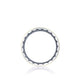 Tacori Sculpted Crescent Wedding Band Platinum & 18k Yellow Gold 6mm