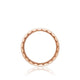 Tacori Sculpted Crescent Wedding Band 18k White & Rose Gold 7mm