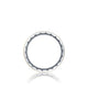 Tacori Sculpted Crescent Wedding Band Platinum & 18k Yellow Gold 7mm