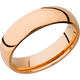 14K Rose Gold with Polish Finish